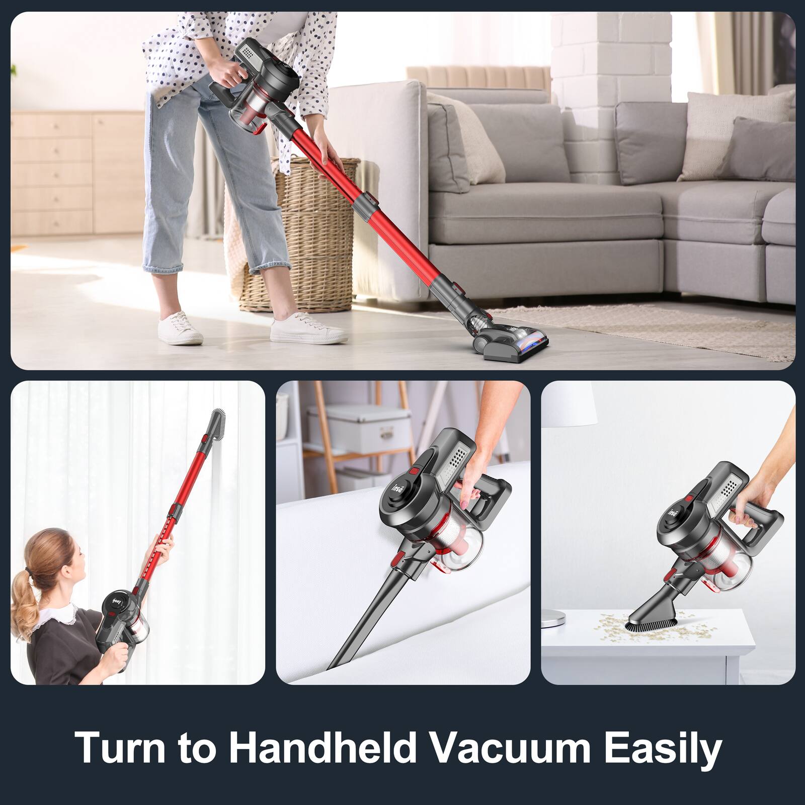 Turn to Handheld Vacuum Easily