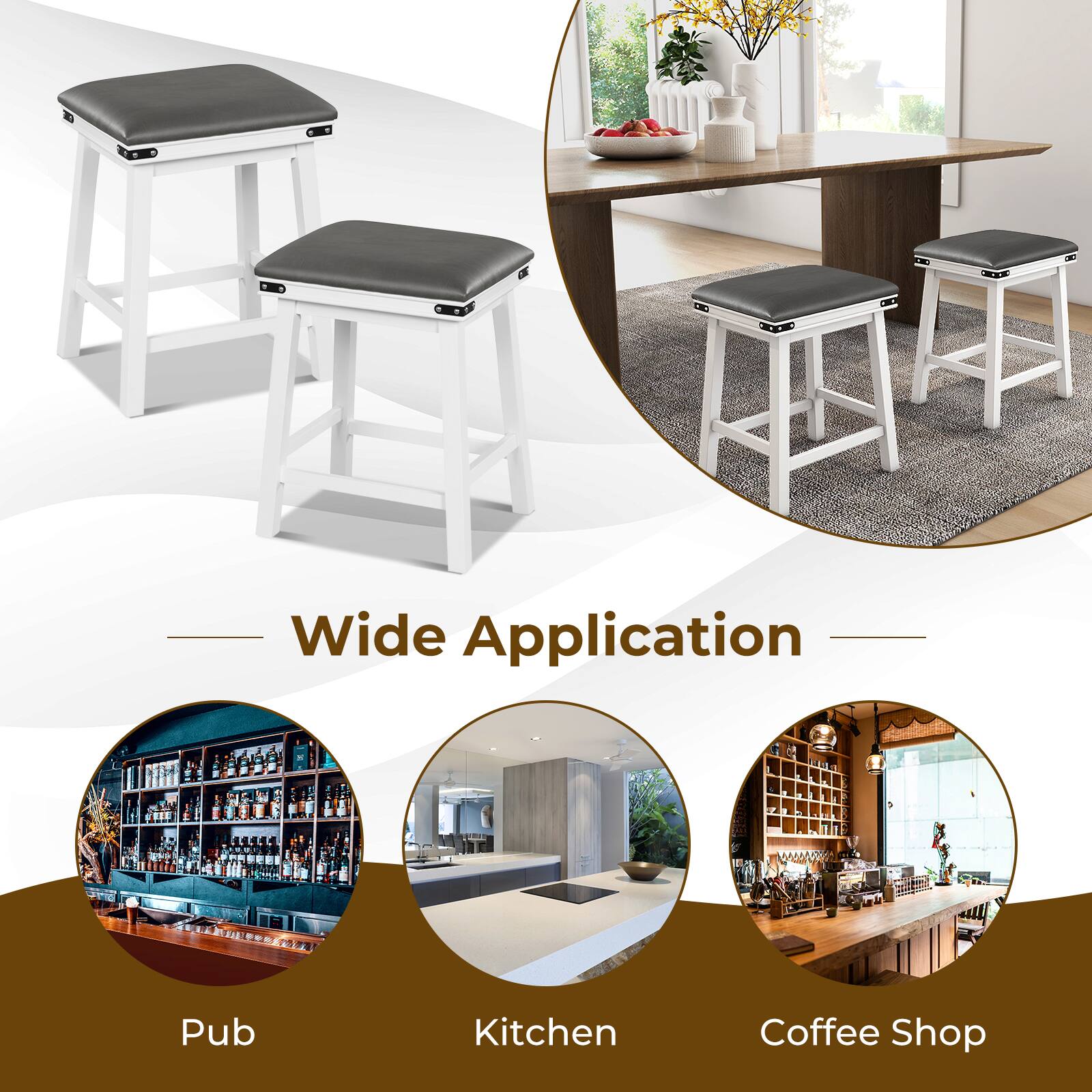 Wide Application
Pub
Kitchen
Coffee Shop
