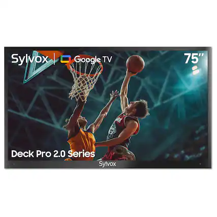 Sylvox | Google TV 75" Deck Pro 2.0 Series