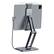 Front. INVZI - INVZI MagHub 3: 8-in-1 Docking Station Stand for iPad Pro and Tablet - Space Gray.