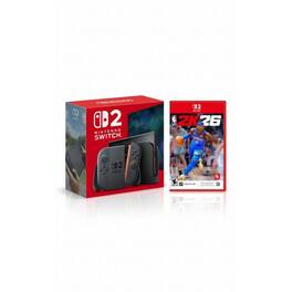Switch 2 Console + NBA 2K26 Nintendo Switch 2 - For Nintendo Switch 2 - Rated E (Everyone) - Sports Game - Nintendo Switch 2