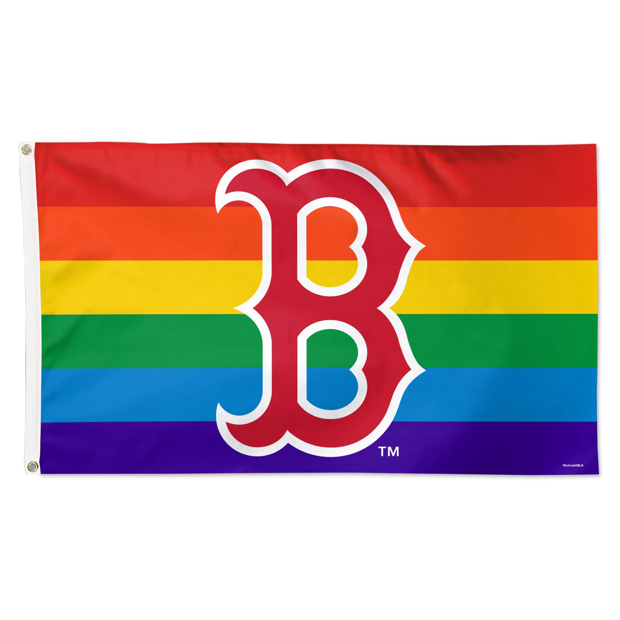 WinCraft - 3' x 5' Single-Sided Deluxe Team Pride Flag - Multicolor