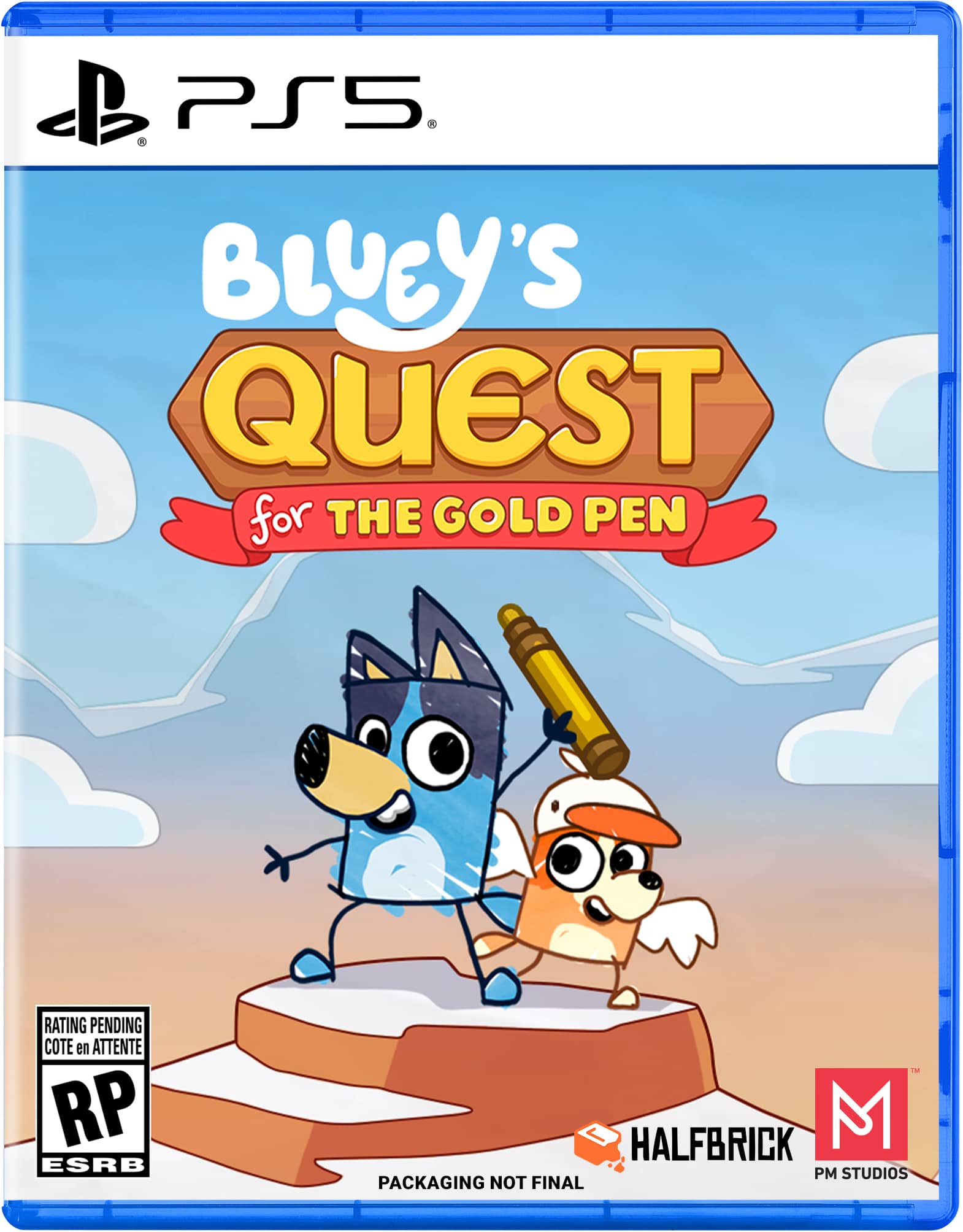 Bluey's Quest for The Gold Pen - PlayStation 5
