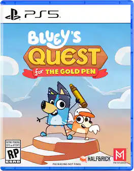 Bluey's Quest for The Gold Pen - PlayStation 5