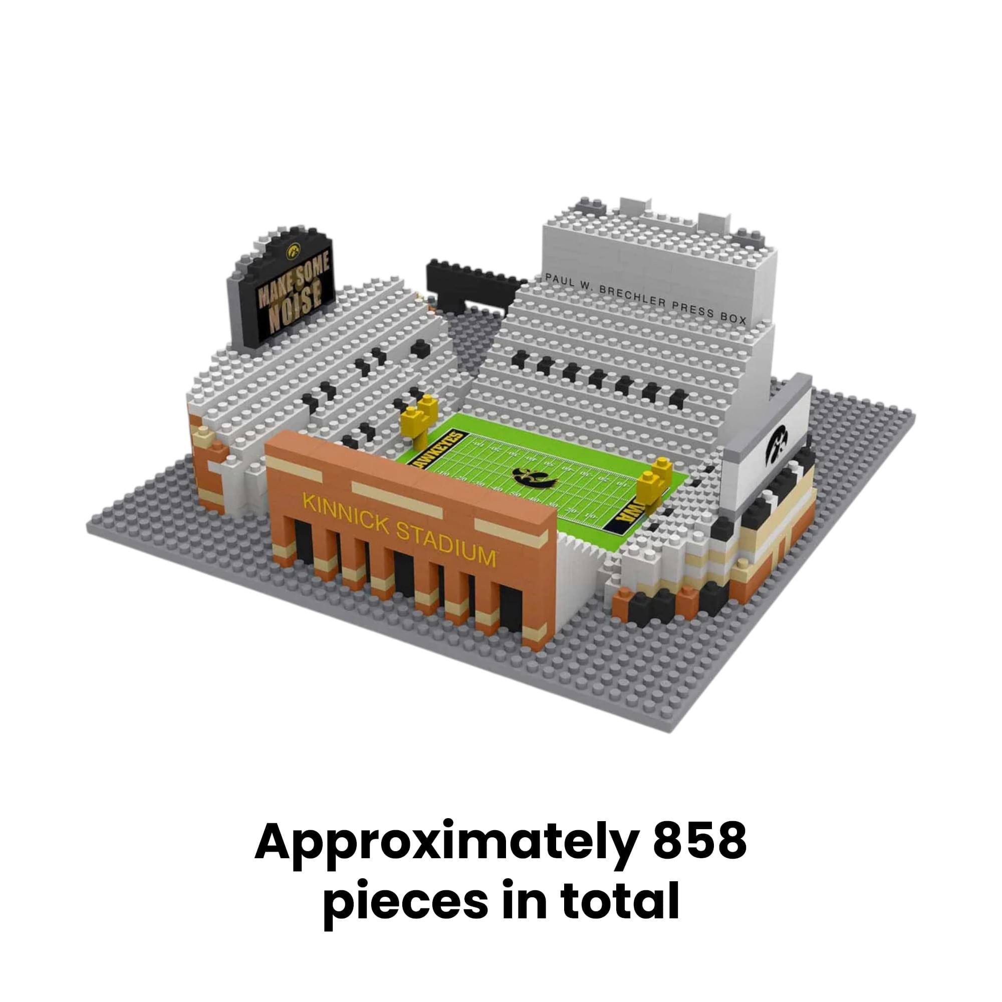 MAKE SOME NOISE  
PAUL W. BRECHLER PRESS BOX  
KINNICK STADIUM  

Approximately 858 pieces in total
