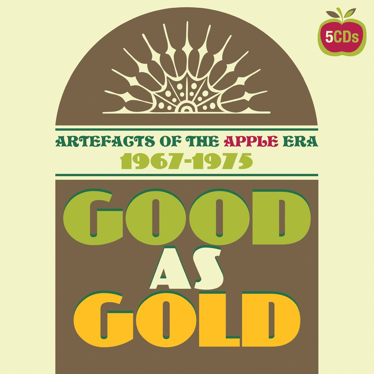 5 CDs  
ARTEFACTS OF THE APPLE ERA  
1967-1975  
GOOD AS GOLD