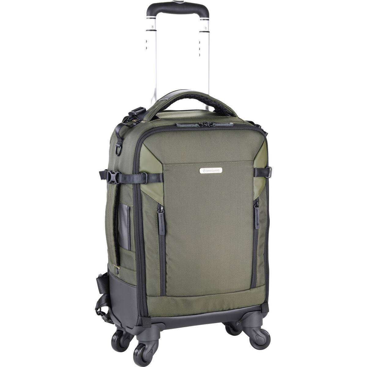 Alt View 5. Vanguard - Vanguard VEO SELECT 55T Trolley Backpack, Black, Green.