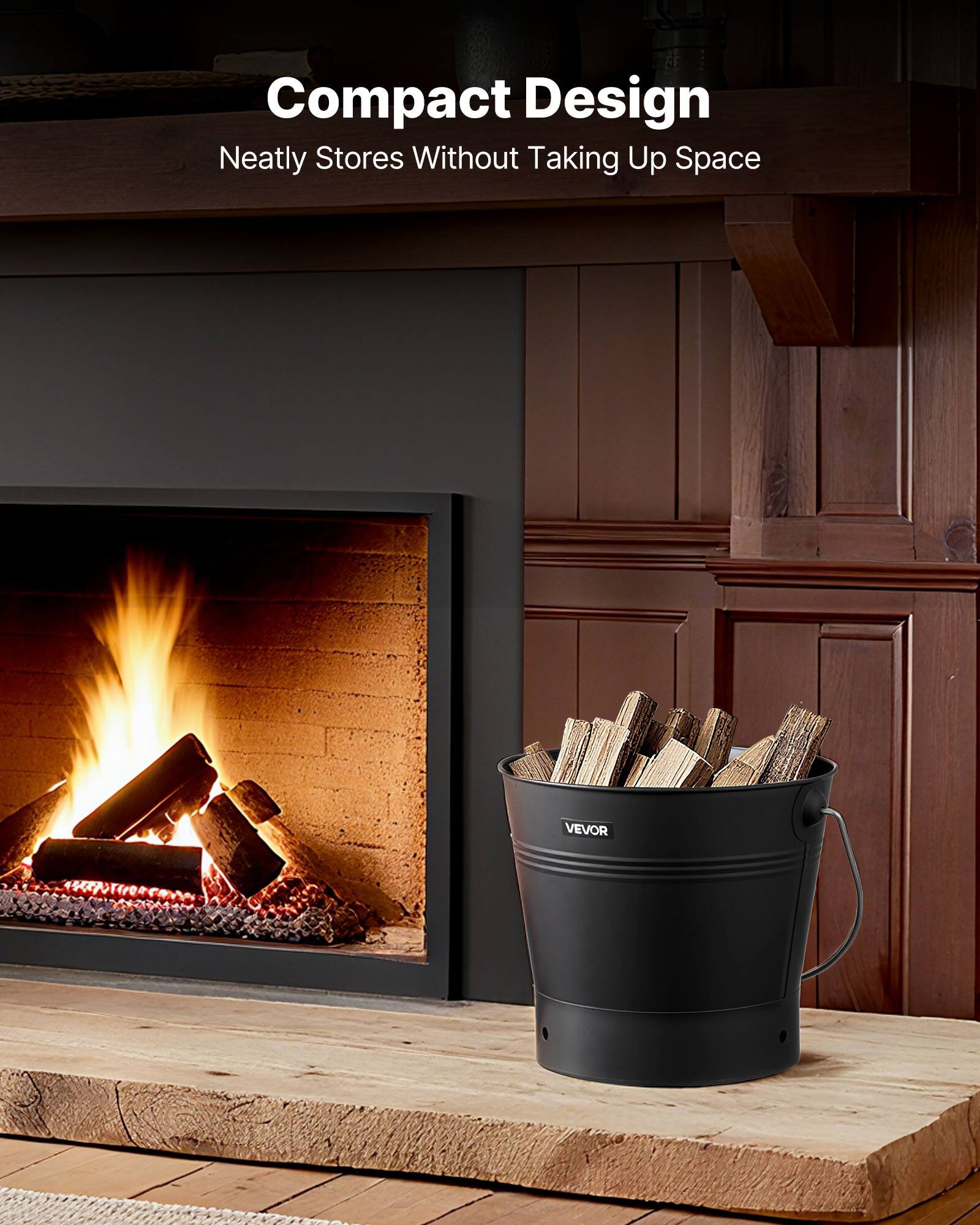 Compact Design  
Neatly Stores Without Taking Up Space