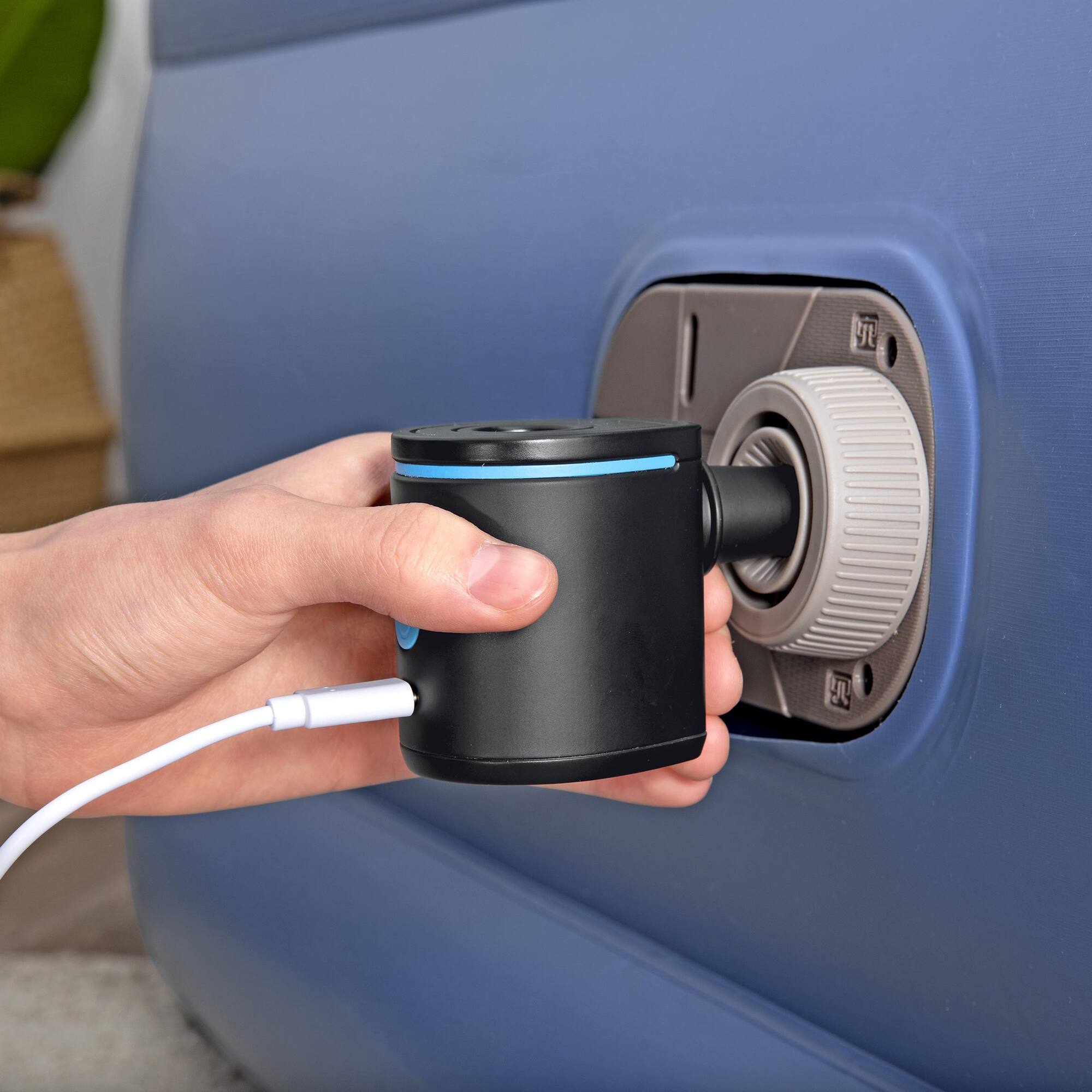 Alt View 3. Bestway - Powertouch: Pocket USB Electric Air Pump - Black.