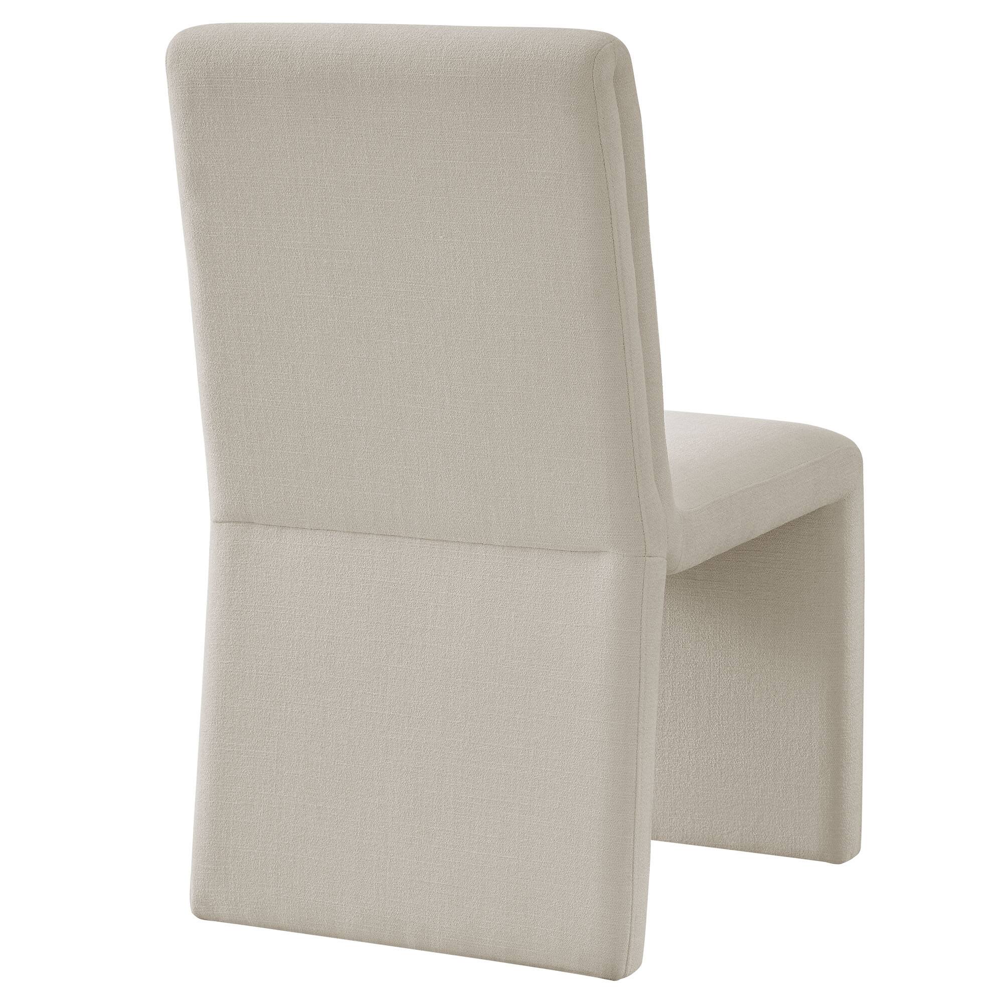 Alt View 1. Modway - Emory Fabric Upholstered Dining Side Chair by Modway - White.