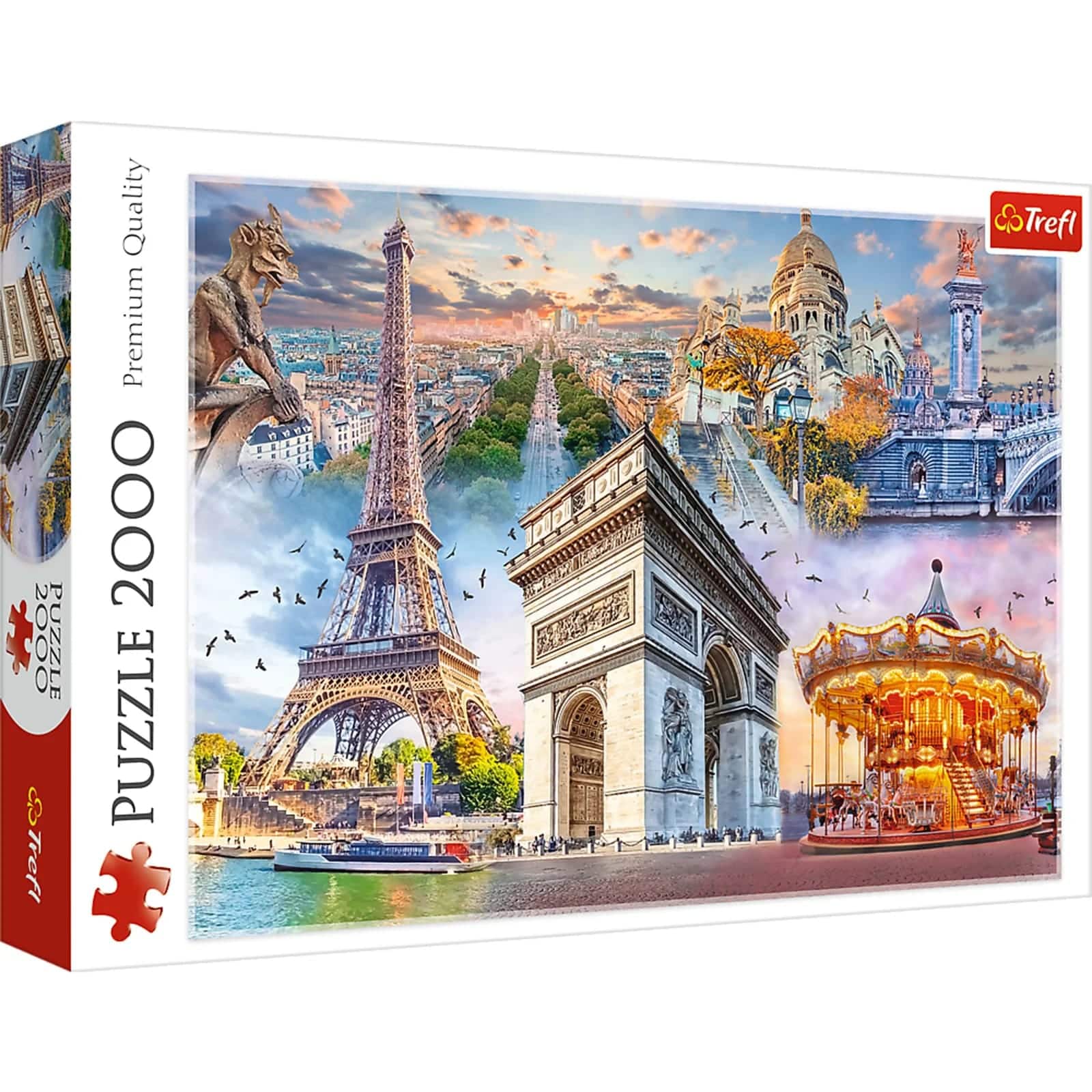 Trefl - Red Weekend in Paris 2000 Piece Puzzle price history on PriceWatchPro