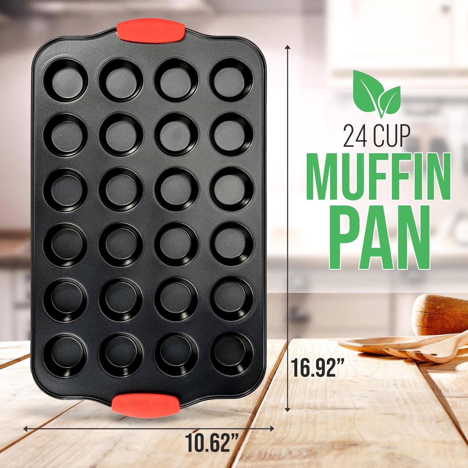 24 CUP MUFFIN PAN  
16.92" x 10.62"