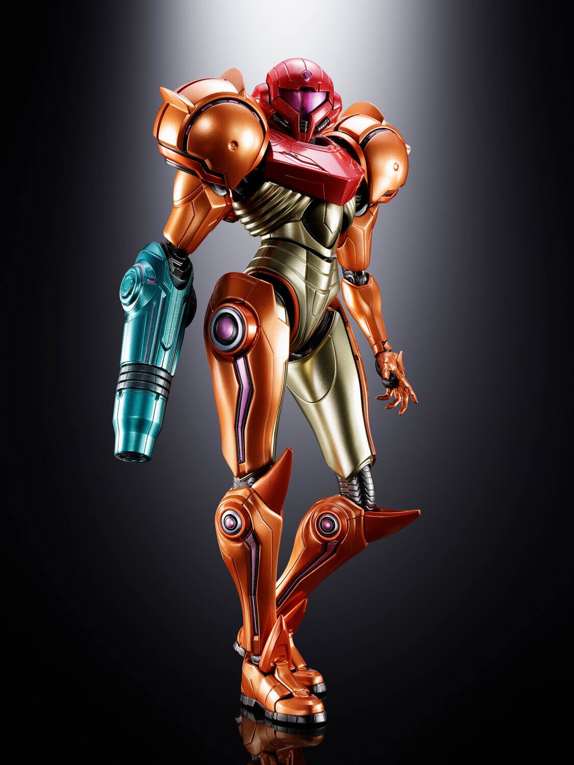 Alt View 4. PopMarket - Tamashii Nations - Metroid Prime 4: Beyond - Chogokin - Samus Aran Action Figure   - COLLECTIBLES - Multicolor.