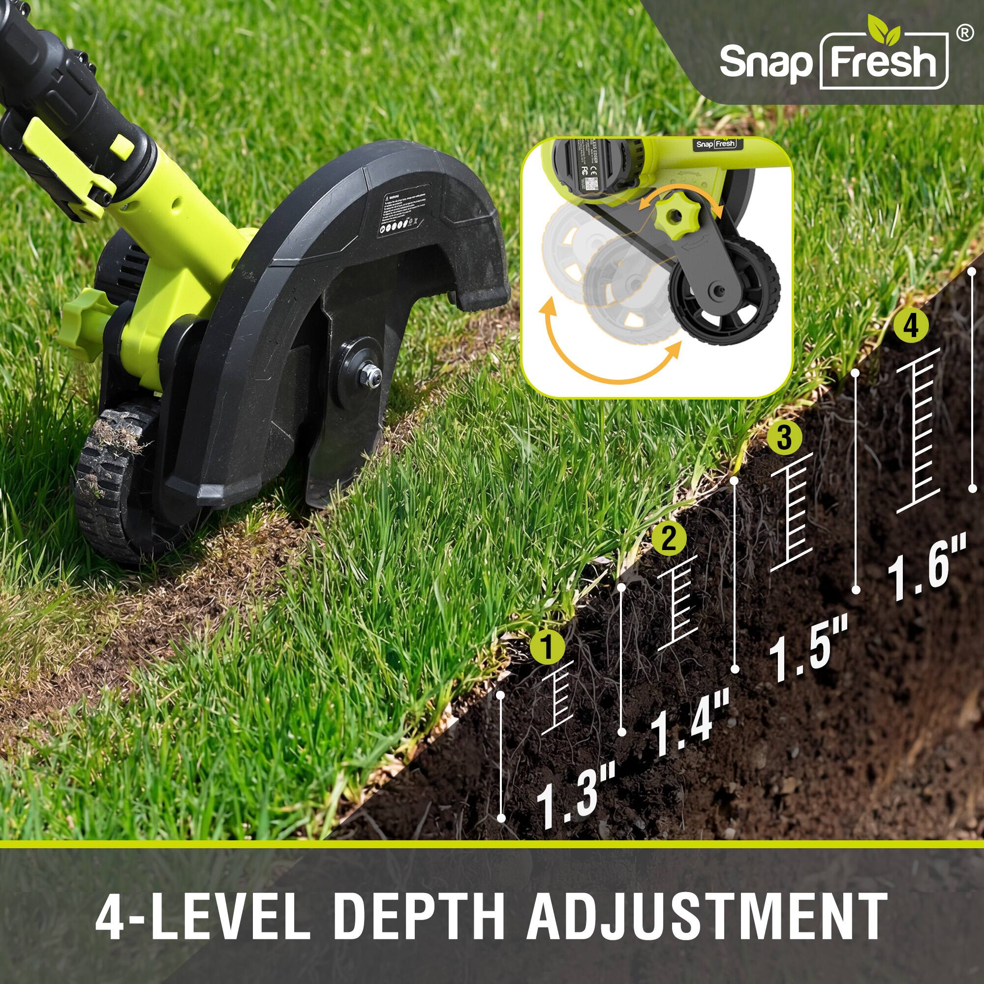 Snap Fresh

4-LEVEL DEPTH ADJUSTMENT

1.3" 1.4" 1.5" 1.6"