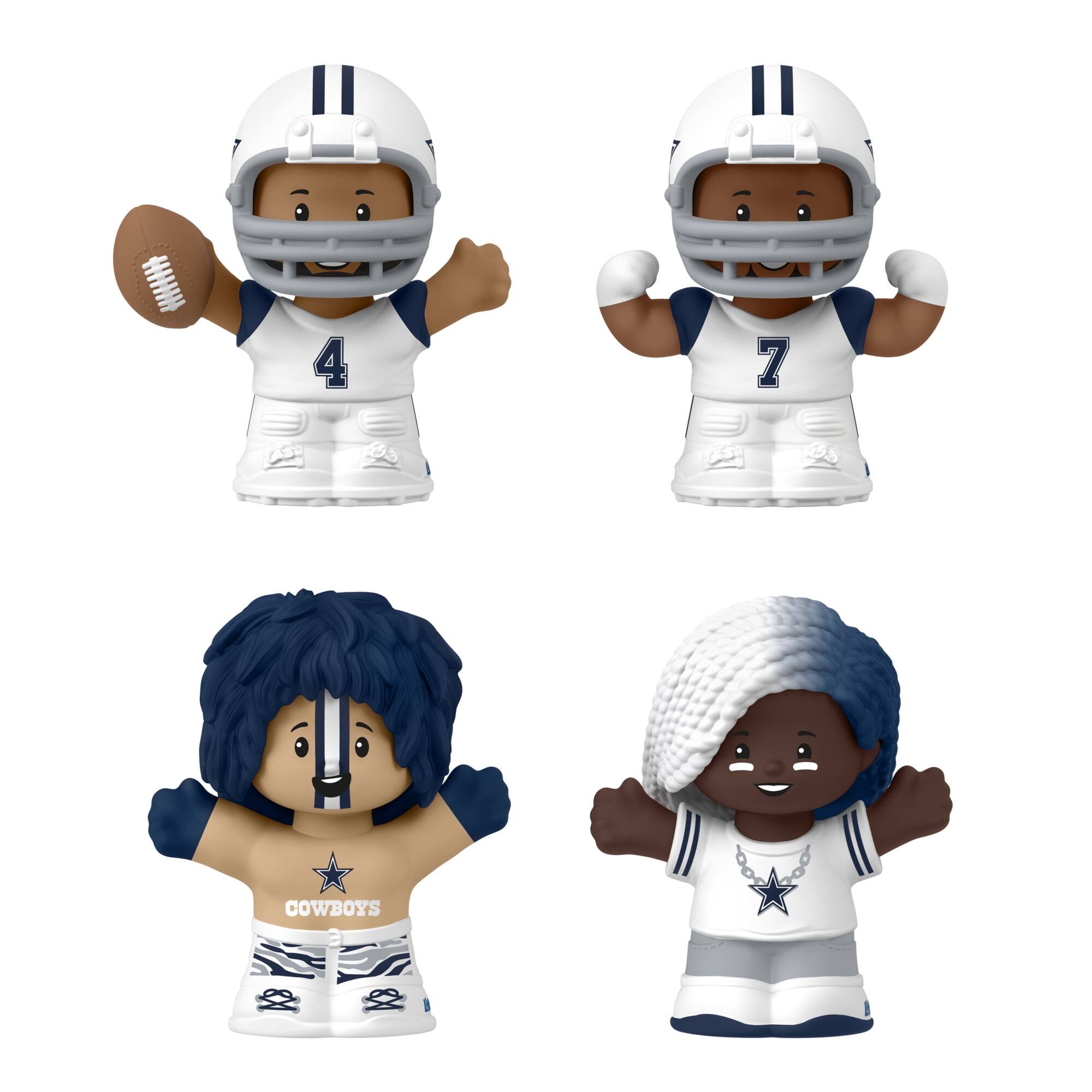 Alt View 5. Fisher-Price - Dallas Cowboys Exclusive Collector- NFL Series 2 - Multicolor.