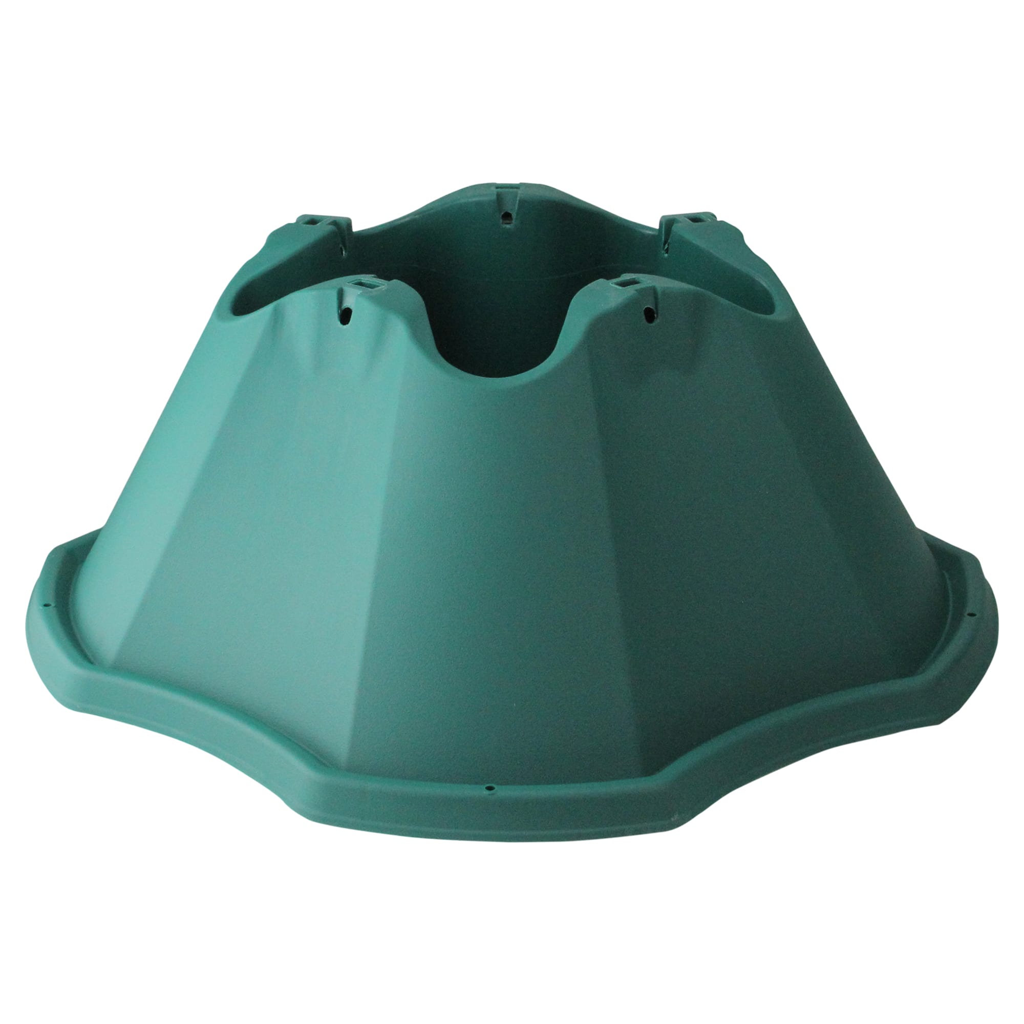 Jack Post - Star Tree Stand for Live Christmas Trees Up to 10' Tall - Green