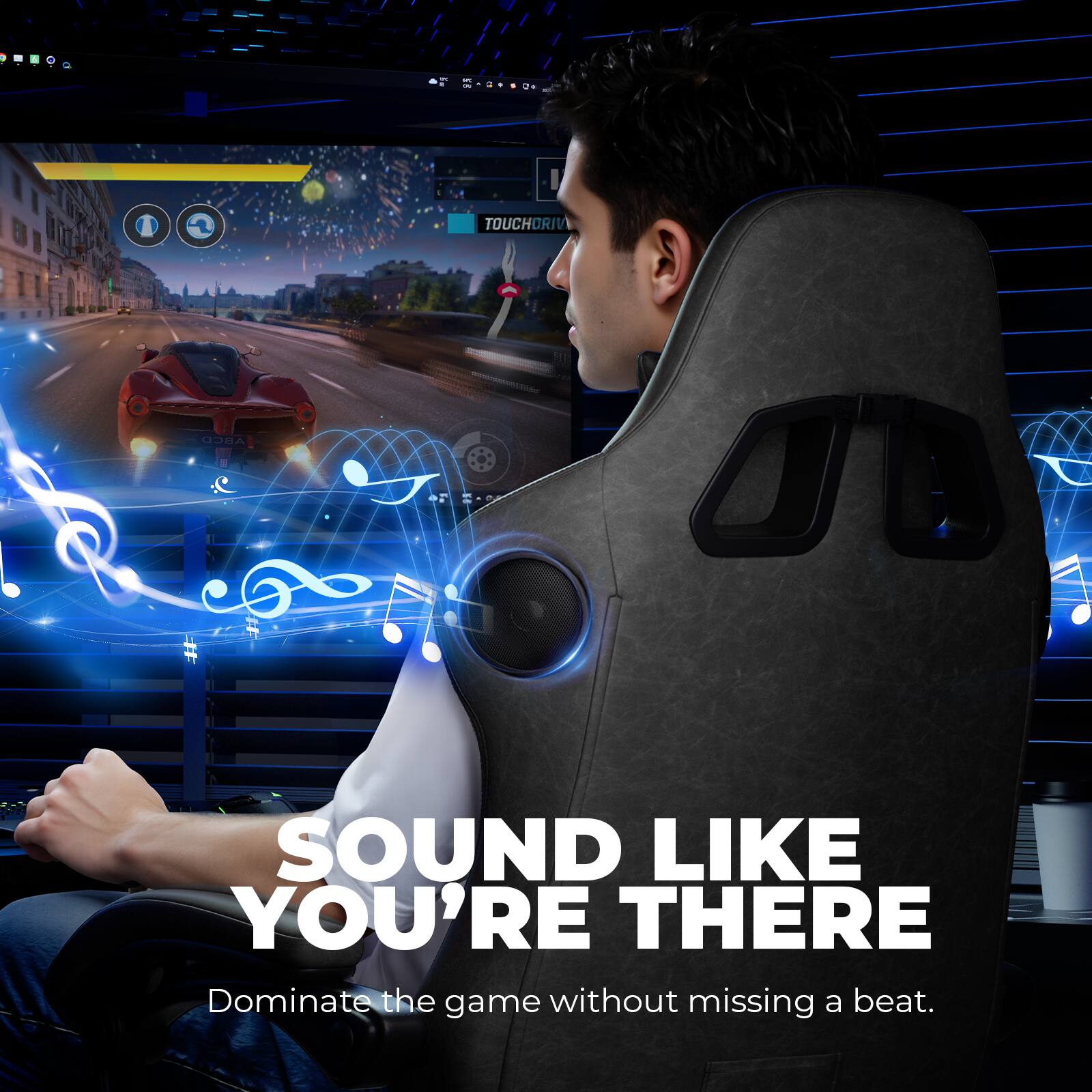 I a 2e I TOUCHORIV SOUND LIKE YOU'RE THERE. Dominate the game without missing a beat.