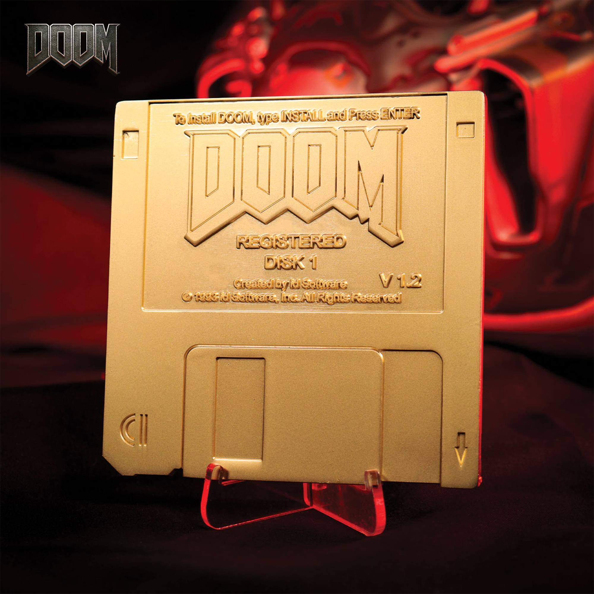 To Install DOOM, type INSTALL and Press ENTER  
REGISTERED DISK 1  
Created by RJ Software  
V1.2  
© 1993 RJ Software, All Rights Reserved