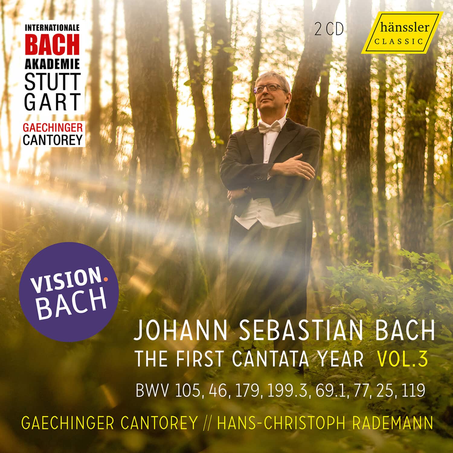 Miriam Feuersinger - Vision Bach, Vol. 3   - COMPACT DISCS [CD] price history on PriceWatchPro