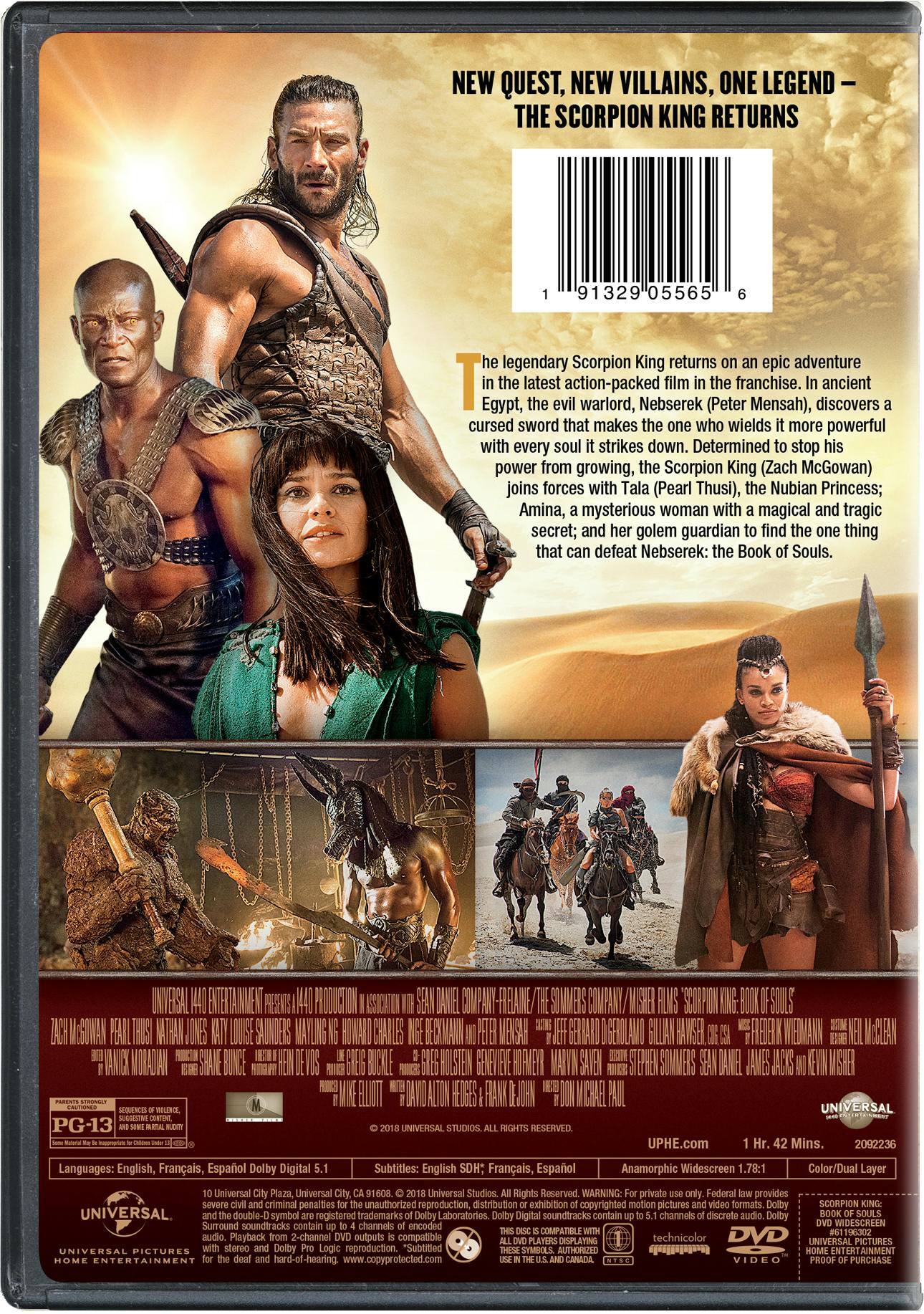 Angle. The Scorpion King - Book of Souls [DVD].