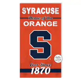 Jardine - Syracuse 11'' x 20'' Home Of The Sign - Orange