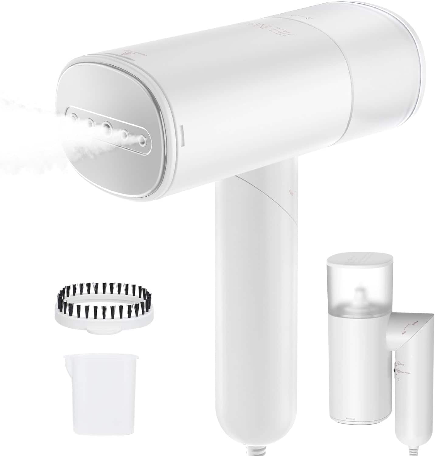 FINEAK - Foldable Travel Steamer 120V Handheld Steamer for Clothes - White