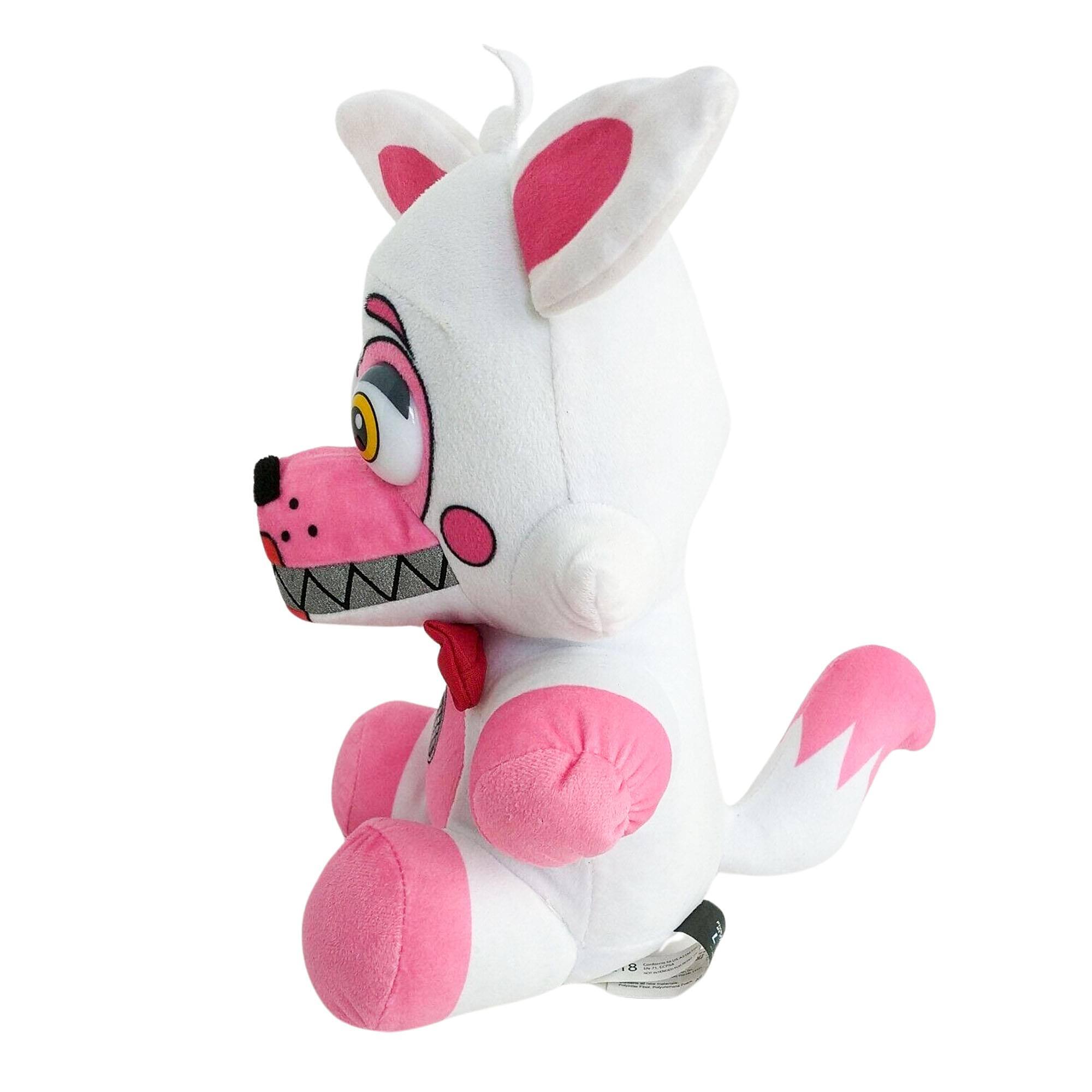 Alt View 2. Chucks Toys - Five Nights at Freddy's Sister Location 6.5" Plush: Funtime Foxy - Pink.