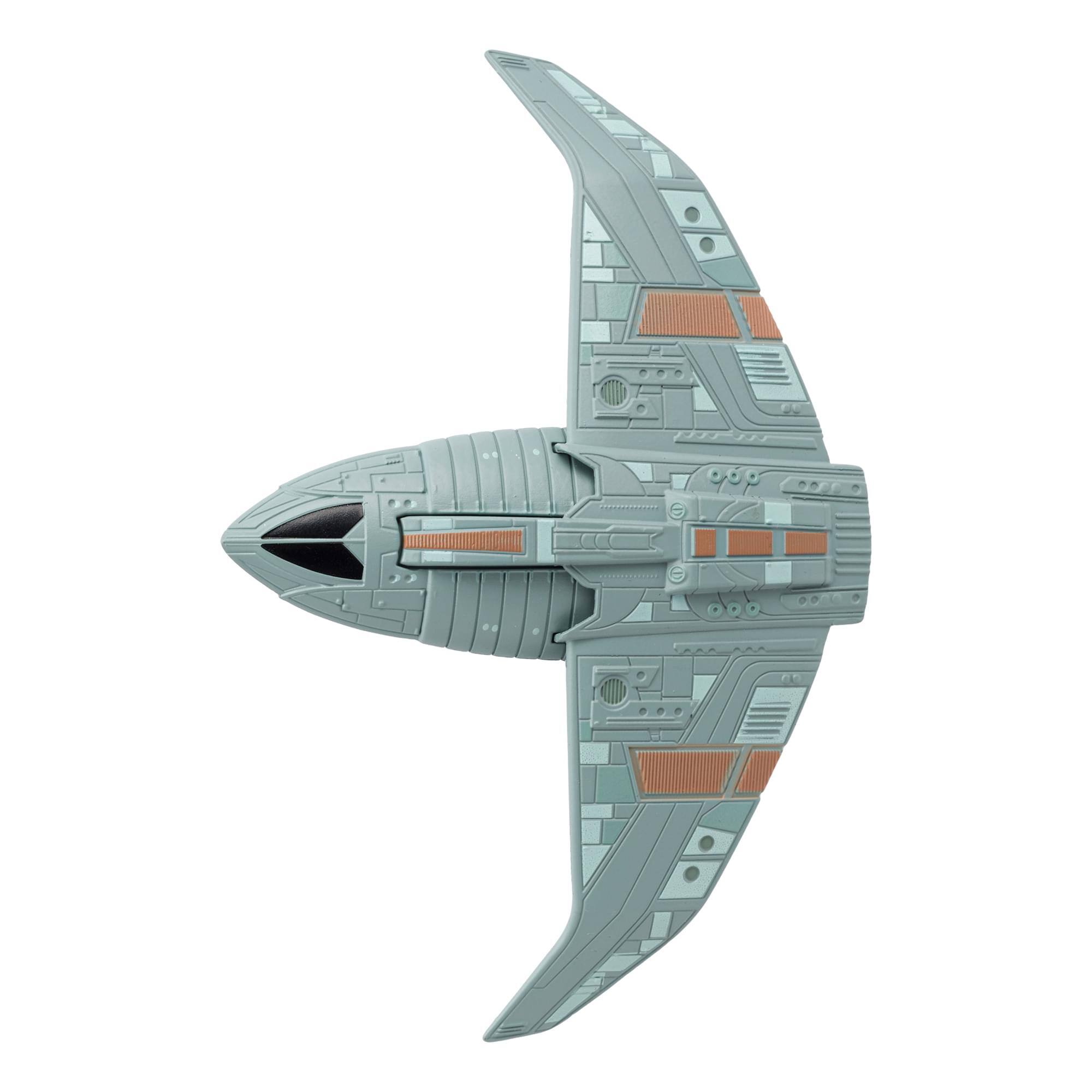Alt View 5. Eaglemoss - Eaglemoss Star Trek Ship Replica | Bajoran Troop Transport - Grey.