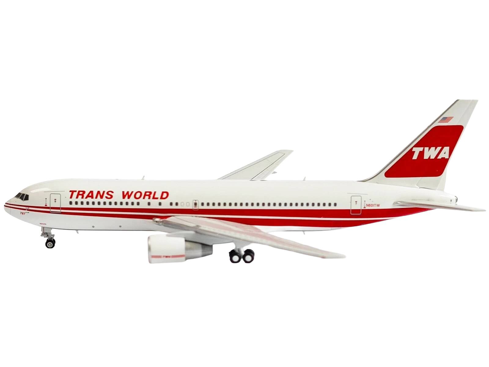 TWA  
TRANS WORLD  
N601TW  
767