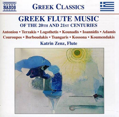 NAXOS  
GREEK CLASSICS  

GREEK FLUTE MUSIC  
OF THE 20TH AND 21ST CENTURIES  

Antoniou • Terzakis • Logothetis • Kounadis • Ioannidis • Adamis  
Couroupos • Borboudakis • Tsangaris • Kossona • Koumendakis  
Katrin Zenz, Flute