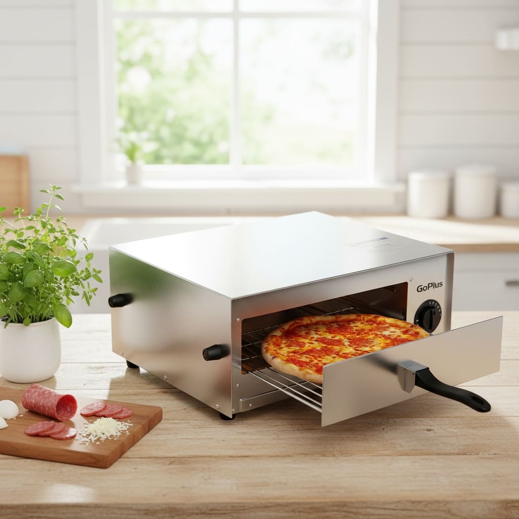 Forest'nSky Commercial Pizza Oven, Stainless Steel Countertop, 14