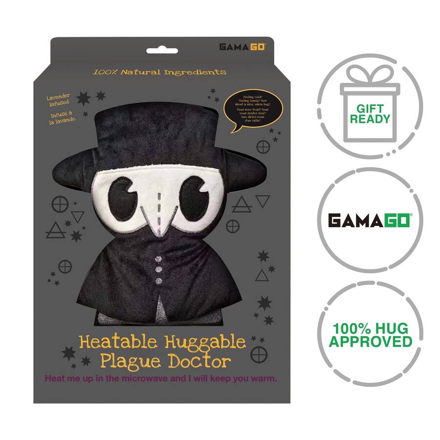 Huggable NMR Distribution GAMAGO Plague Doctor Heating Pad & Pillow Huggable ...