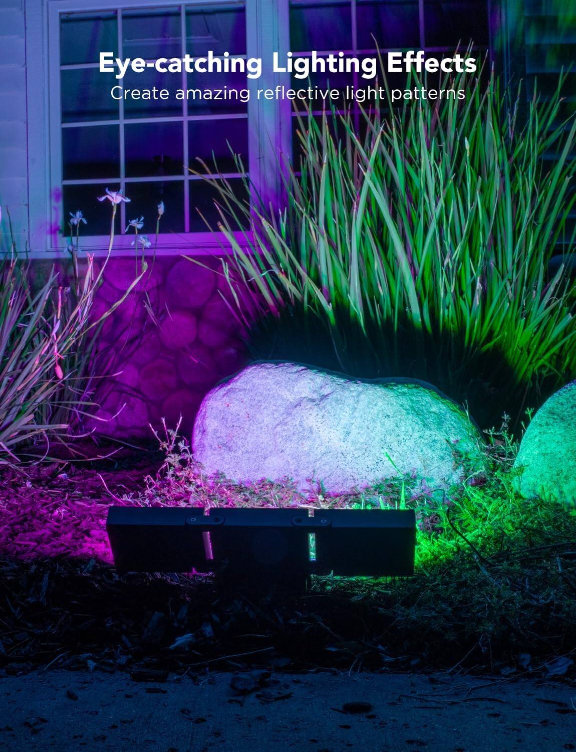 Eye-catching Lighting Effects  
Create amazing reflective light patterns