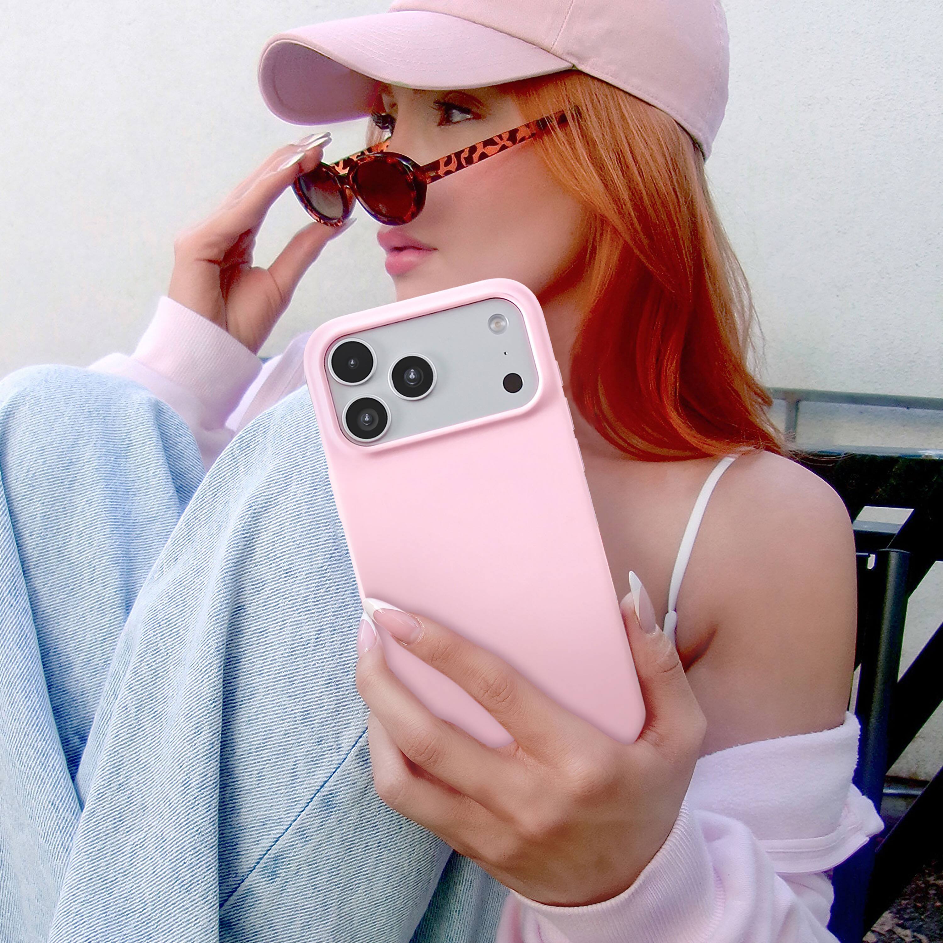Alt View 8. VELVET CAVIAR - Magsafe Case for Apple iPhone 18 Pro / iPhone 17 Pro - Strawberry Milk.