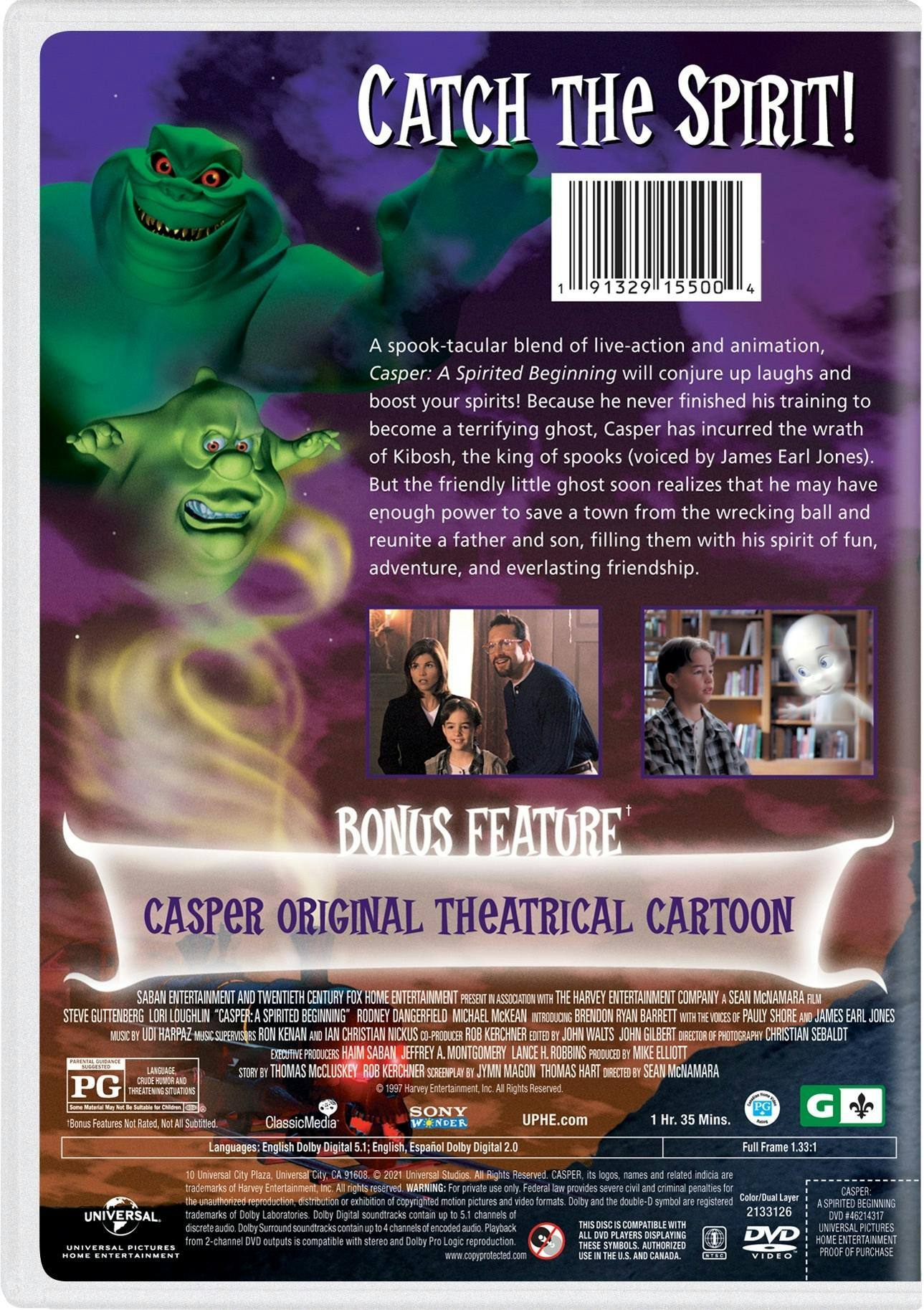 Angle. Casper - A Spirited Beginning [DVD].