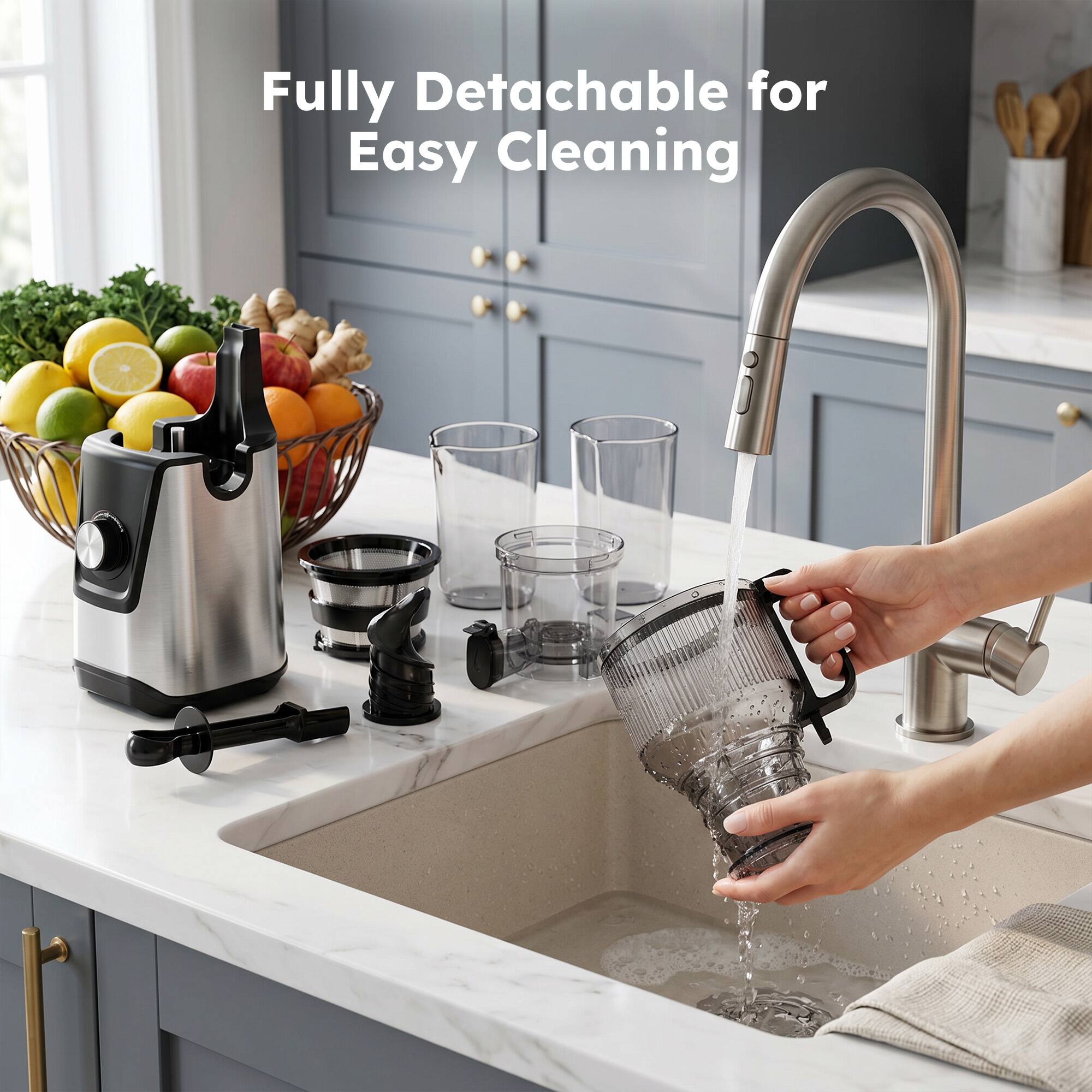 Fully Detachable for Easy Cleaning