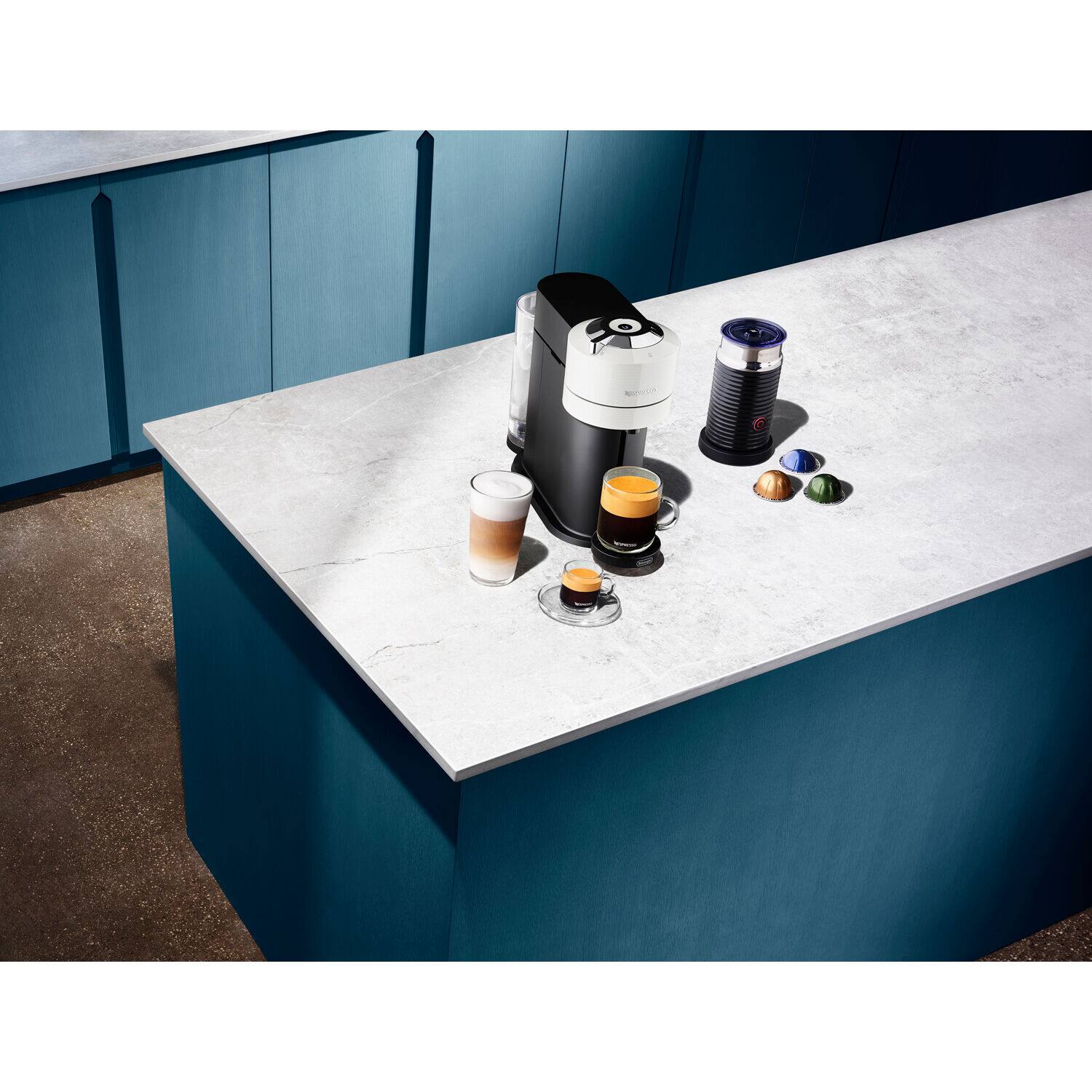 Alt View 18. Nespresso - Vertuo Next Premium Coffee and Espresso Maker in White - White.