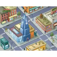 TCG Toys - Imaginmat: Deluxe - TMNT - Floor Playmat & Toy Car, 30.5 x 20.5",Ages 3+ - Front_Zoom
