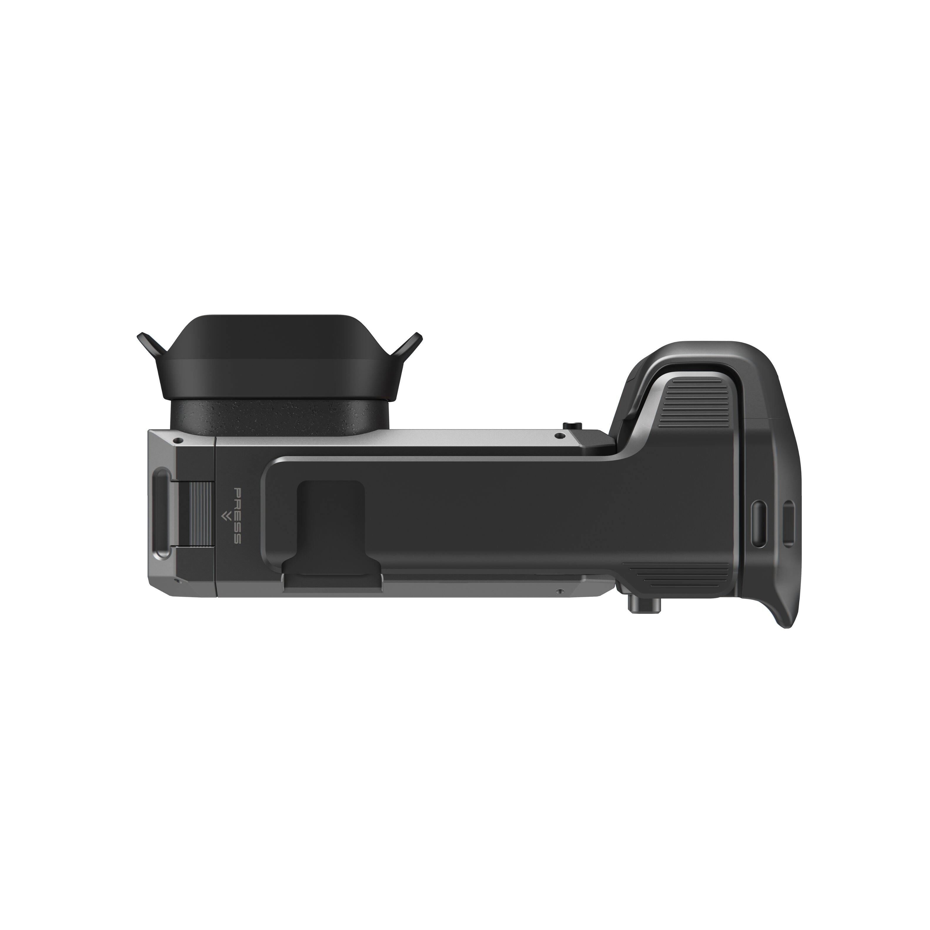 Alt View 2. GoPro - Mission 1 Pro Grip Edition Camera - Black.