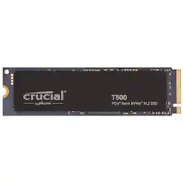 Crucial - 500 GB Solid State Drive - M.2 Internal - PCI Express NVMe (PCI Express NVMe 4.0) - Notebook Device Supported