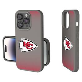 Keyscaper - NFL - Kansas City Chiefs Linen Logo iPhone Soft Touch Case - 15 - Gray