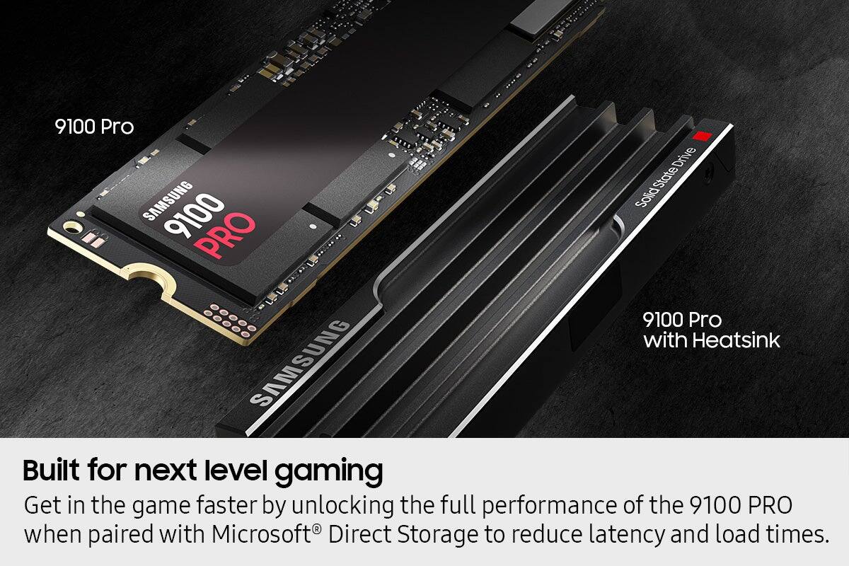 Samsung SSD 9100 PRO 8TB Internal SSD, PCIe 5.0x4 M.2 MZ
