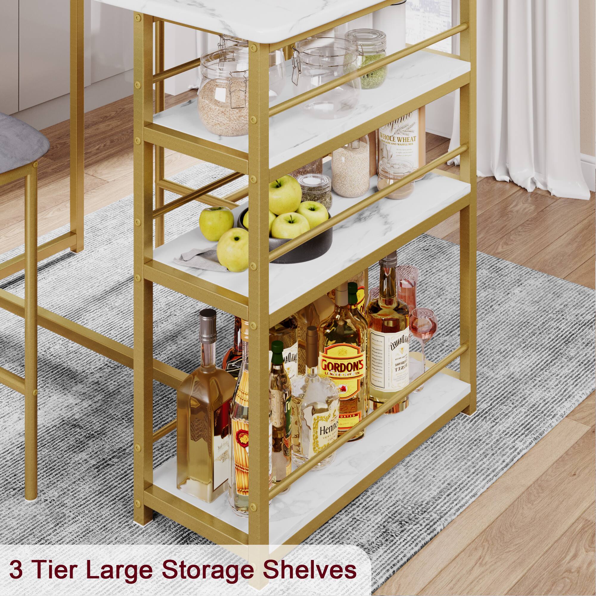 - ROCE
- WHEAT
- 1 0 a2 GORDONS
- . TN ia -a TA ERA
- Hean
- 3 Tier Large Storage Shelves