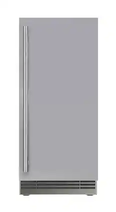 U-Line - 15"W. 2.8 Cu.Ft. Built-In Compact Refrigerator - Stainless Steel