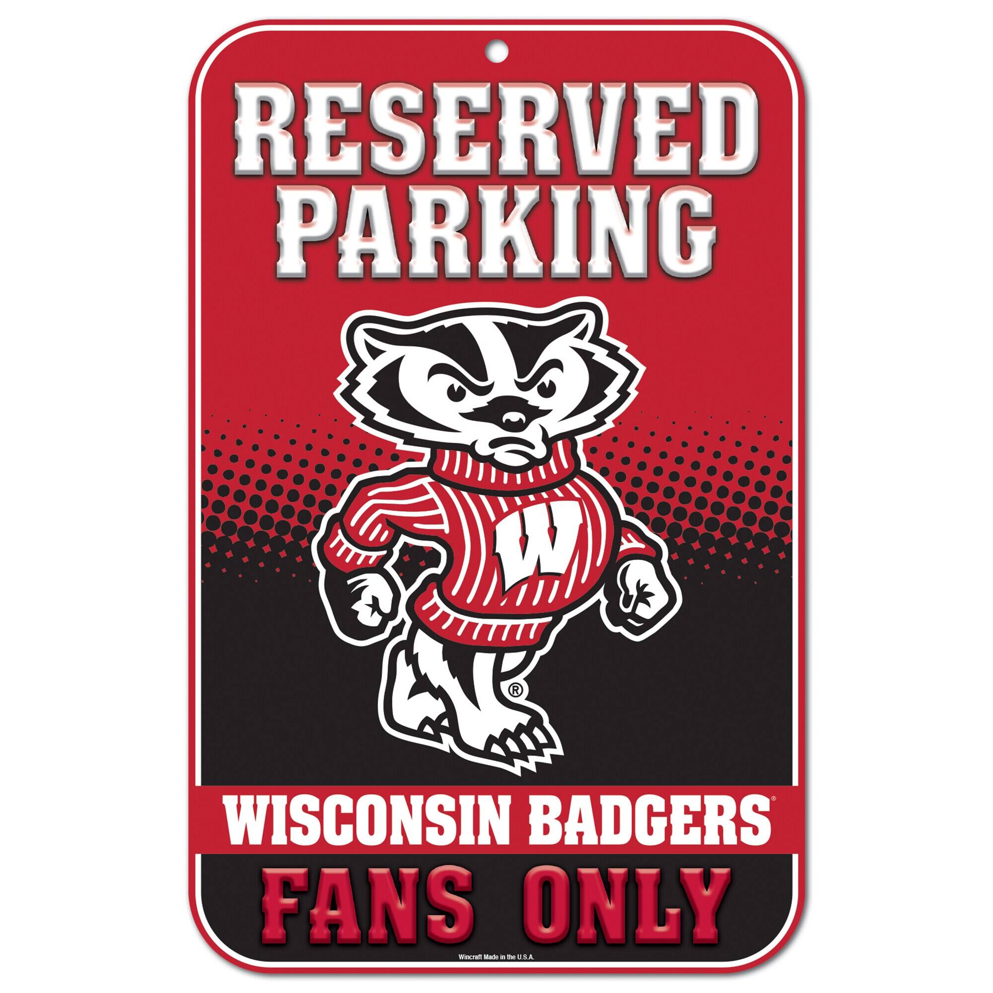 Wisconsin Badgers 11" x 17" Indoor/Outdoor Sign