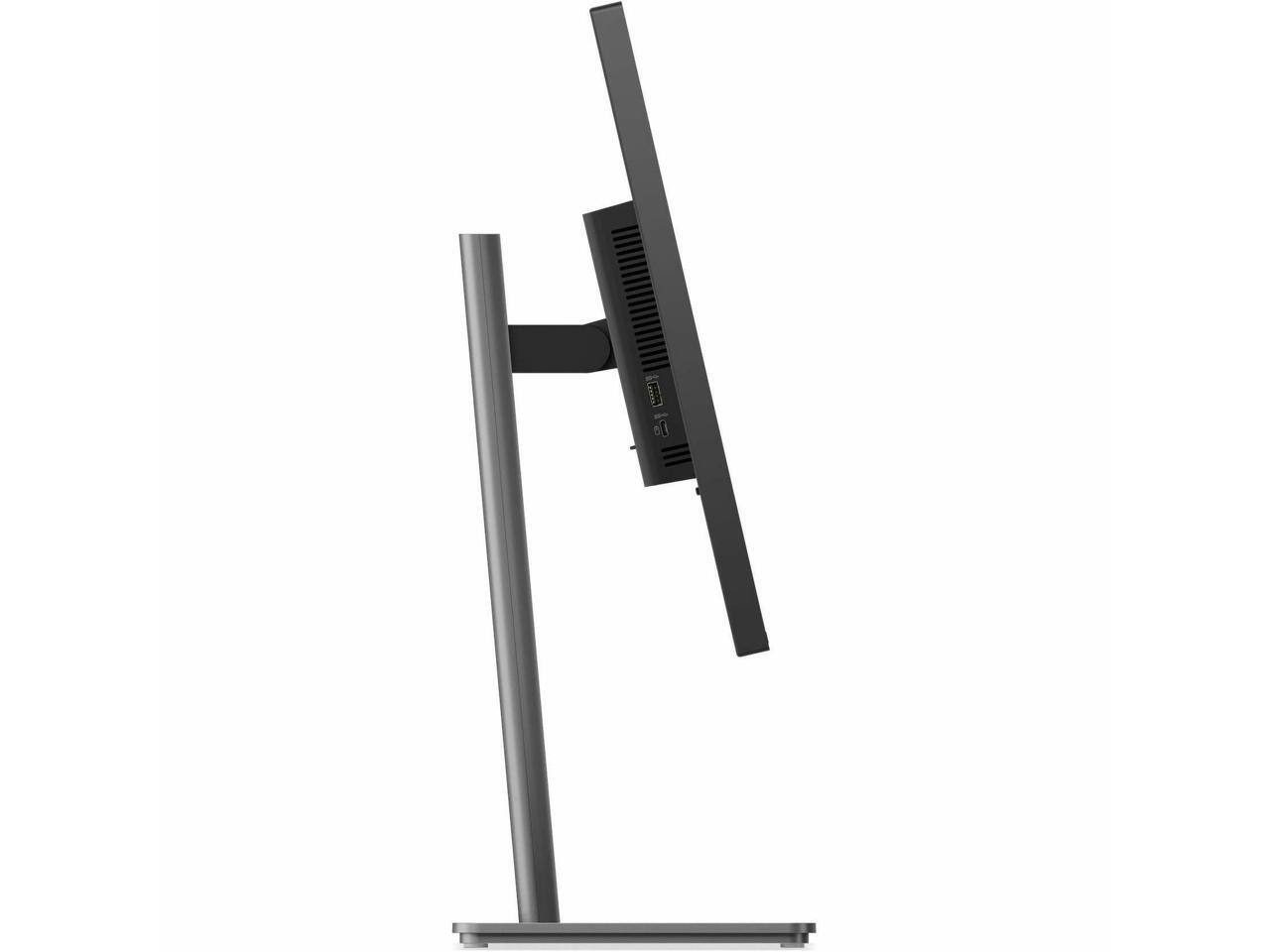 Alt View 6. Lenovo - Lenovo ThinkVision P27Q-40 27" WQHD IPS Monitor - 2560x1440 - 120Hz - USB-C, HDMI, DP - Eclipse Black.