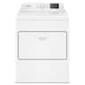 Whirlpool - 7.0 Cu. Ft. Electric Dryer with Adaptive Dry and Top Venting - White