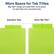 More Space for Tab Titles
Big Tab™ design provides 50% more space for tab titles than standard tabs.
Standard Tabs | Avery Big Tabs™