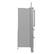 Alt View 2. Forno Appliances - Moena 19.2 Cu. Ft. Built-In French Door Refrigerator with Decorative Trim Grill - Stainless Steel VCM.