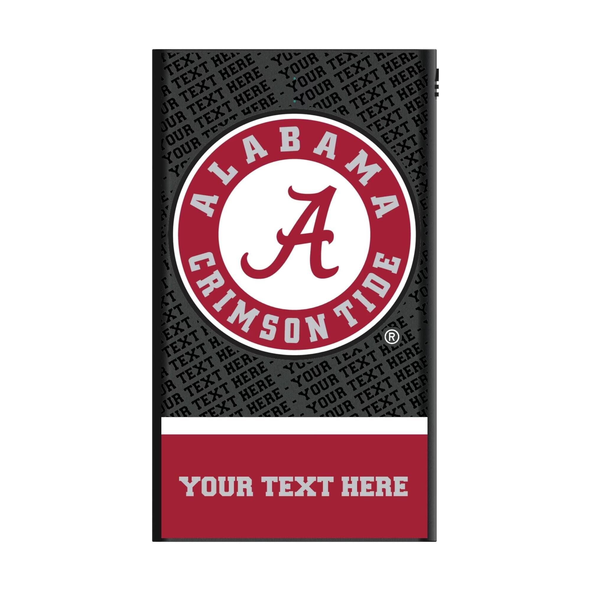 ALABAMA  
CRIMSON TIDE  

YOUR TEXT HERE